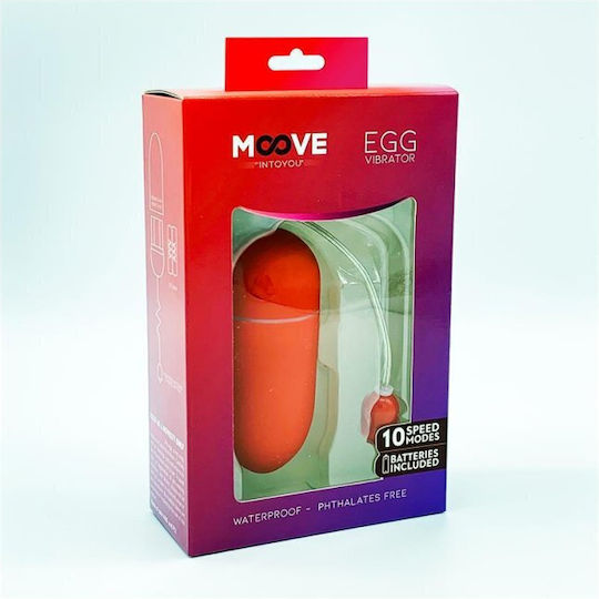IntoYou Moove Intoyou Egg Vibrator Vibrator Egg Roșu