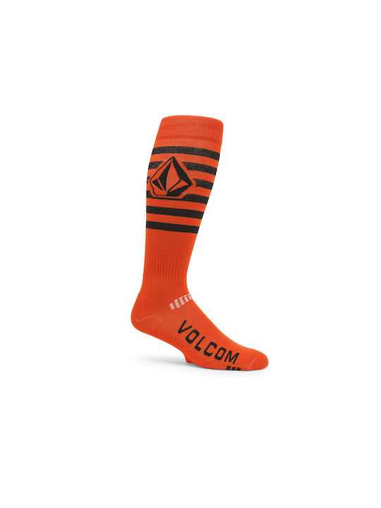 Volcom Kootney Ski & Snowboard Socks Orange 1 Pair