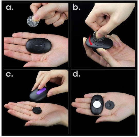 Lovetoy Ingen Bitch Vibrating Panties Mini Δονητής Bullet με Απομακρυσμένο Έλεγχο S Μαύρος