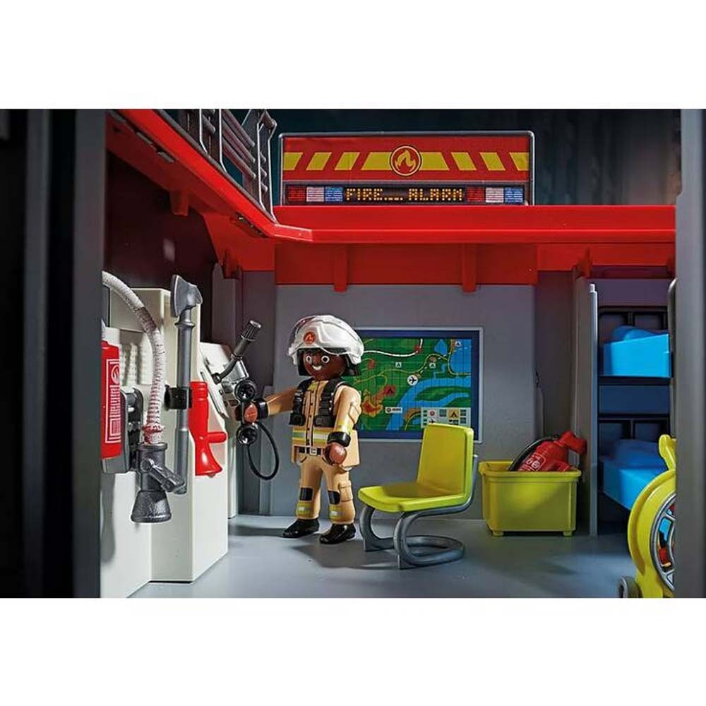 Playmobil City Action Πυροσβεστικός Σταθμός 71193