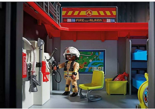 Playmobil Carry Case City Action Take Along Fire Station for 4-10 years old