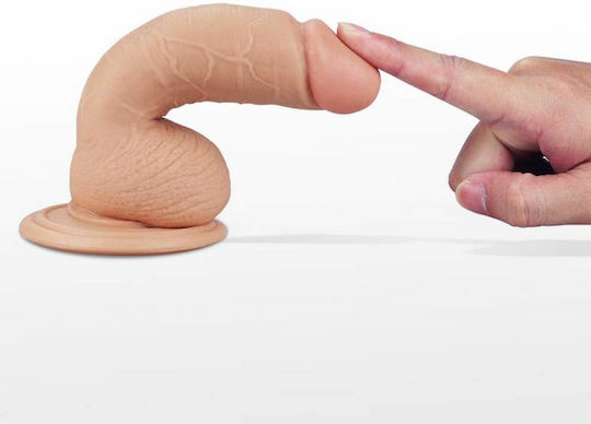 Lovetoy Real Extreme Realistic Dildo With Suction Cup Base Realistic Vibrator 18cm Carne