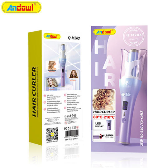 Andowl Curling Iron pentru bucle 25W Q-M203