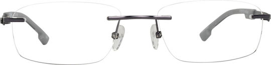 Quiksilver Männlich Metallisch Brillenrahmen Gray EQYEG03048-DBLK