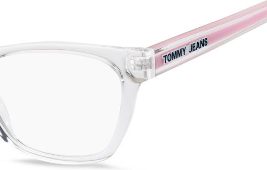 Tommy Hilfiger Transparent Plastic Eyeglass Frame TH0080 900