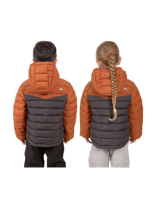 Kids' Quilted Jacket Short with Hood Multicolour