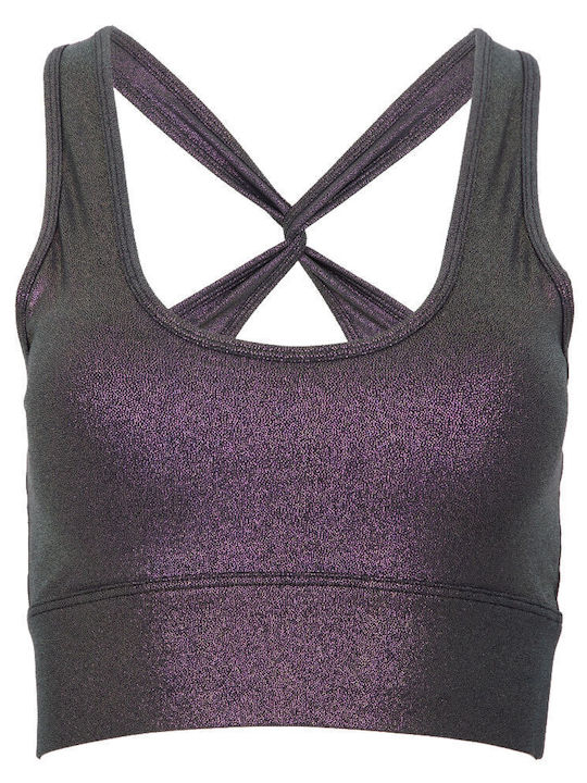 Women's Sports Bra without Padding Black