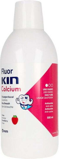 Kin Fluorkin Calcium Στοματικό Διάλυμα Καθημερινής Προστασίας 500ml