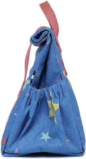 The Lunch Bags Σχολικό Ισοθερμικό Τσαντάκι Φαγητού Χειρός 5lt Πολύχρωμο 21x16x24cm Kids Stars