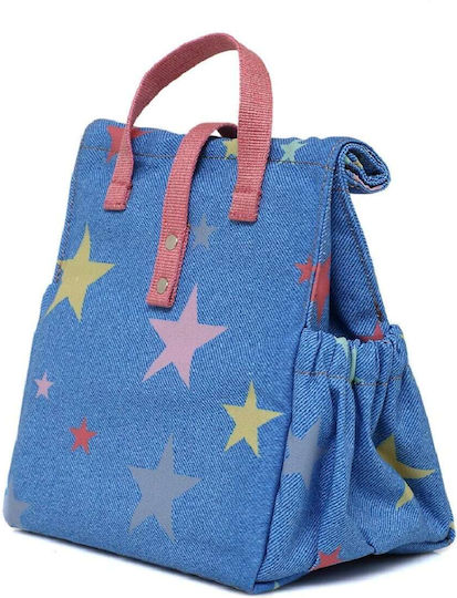 The Lunch Bags Σχολικό Ισοθερμικό Τσαντάκι Φαγητού Χειρός 5lt Πολύχρωμο 21x16x24cm Kids Stars