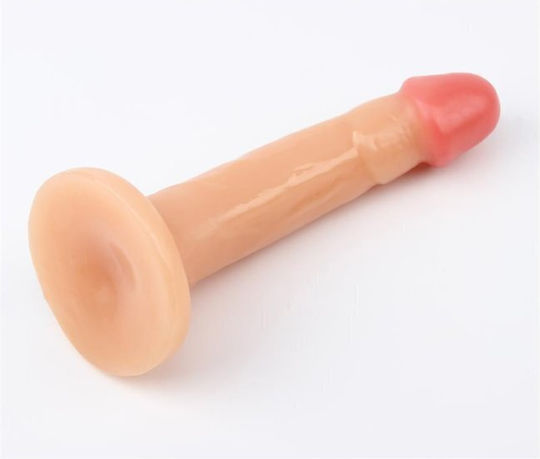 Chisa Novelties Keep Love Moonlight Dildo Реалистично дилдо Със смукателна чашка Телесен 18.5см