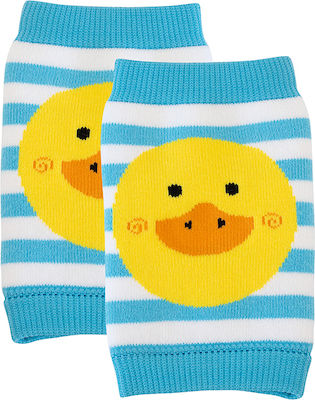 Zoocchini Kai Koala & Puddles Duck Knee Pads For Babies made of Fabric in Green Color 2pcs