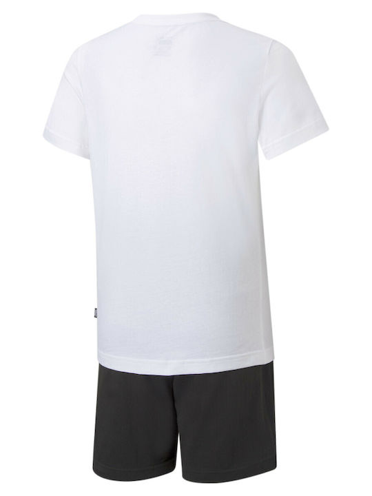 Kids' Set with Shorts Summer 2pcs White