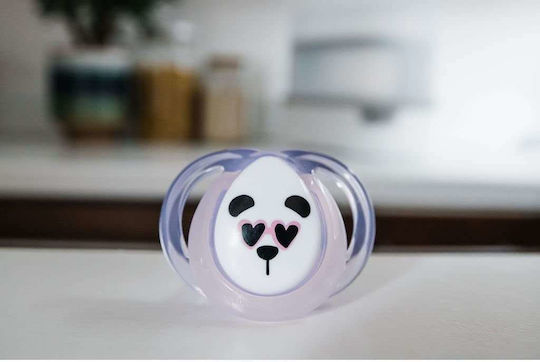 Tommee Tippee Anytime Soother Orthodontische Schnuller Silikon Alle - Lila für 0-6 Monate 2Stück