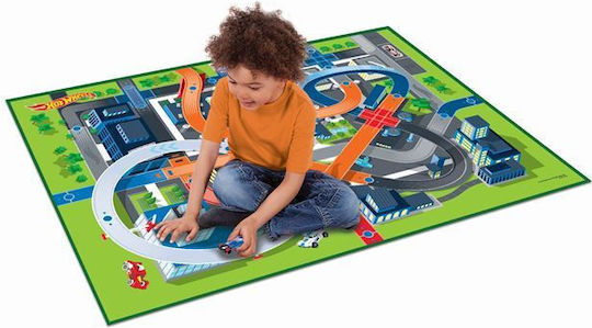 Giochi Preziosi Hot Wheels Детско килимче Път Зелен 90x120см