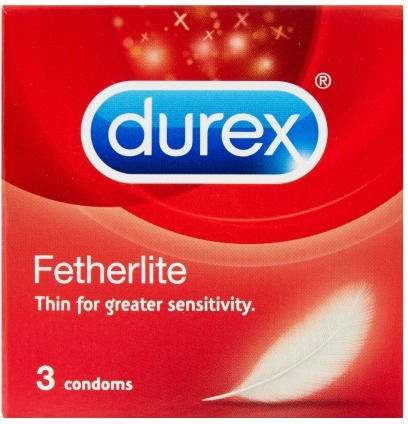 Durex Προφυλακτικά Fetherlite 3τμχ