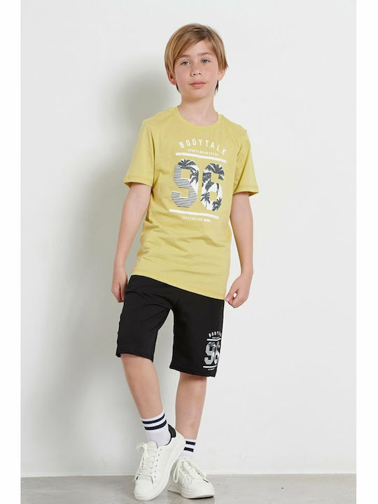 Kids' Set with Shorts Summer 2pcs Green Ginger