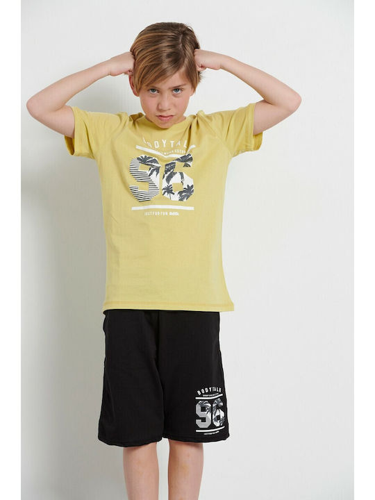 Kids' Set with Shorts Summer 2pcs Green Ginger