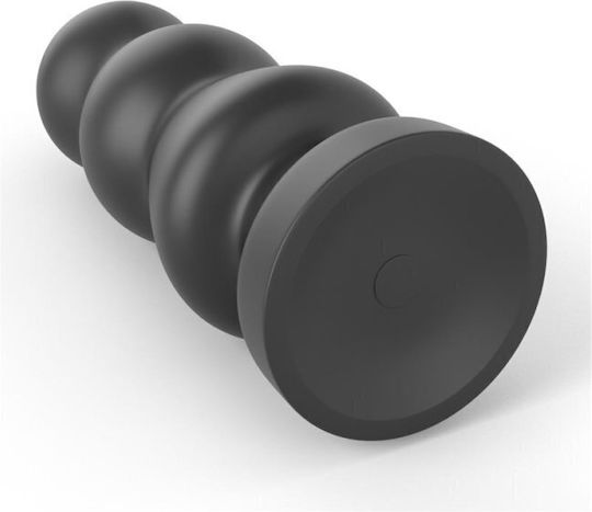 Lovetoy Anal Plug King Size mit Vibration Schwarz 20cm