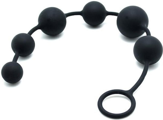 Rimba Latex Play Bolas Anal Beads Anal Perlen Black