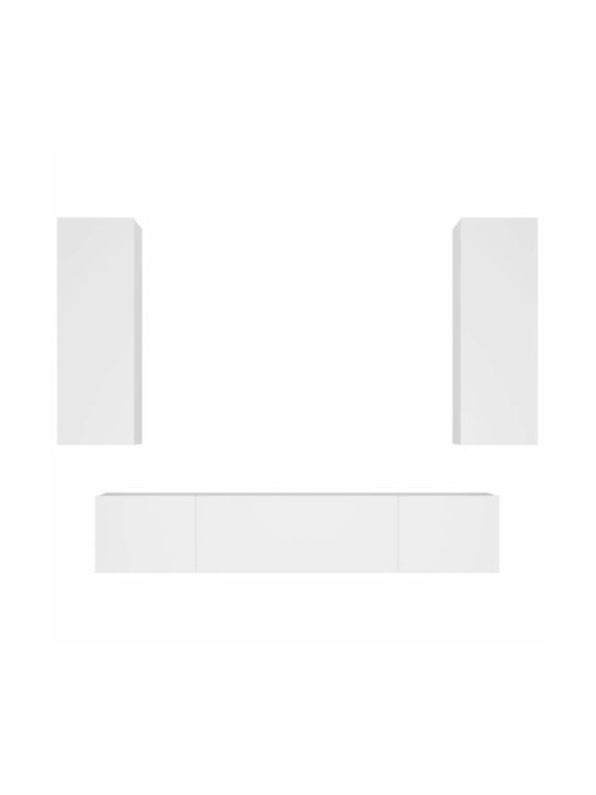 Living Room TV Unit White L80xW30xH30cm