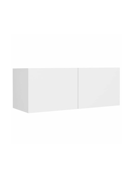Living Room TV Unit White L80xW30xH30cm