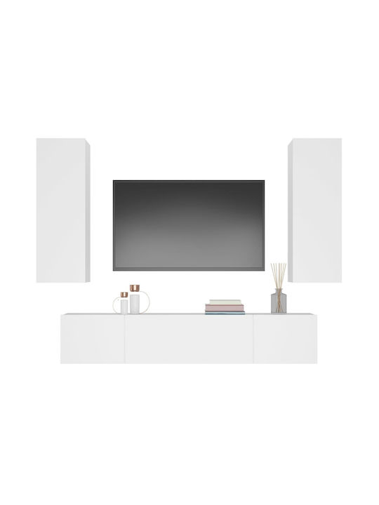 Living Room TV Unit White L80xW30xH30cm