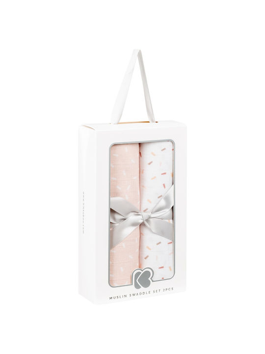 Kikka Boo Πάνα Αγκαλιάς 80x80cm 2τμχ Kikka Boo Πάνα Αγκαλιάς 80x80cm 2τμχ