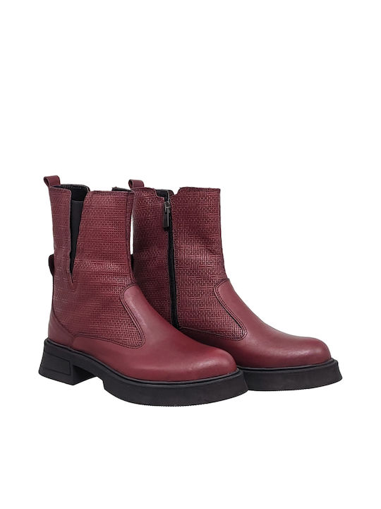 Act boots 1113 burgundy