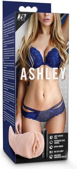 Blush M Men Ashley Мастурбатор Вагина с вибрация BL-73503 1бр