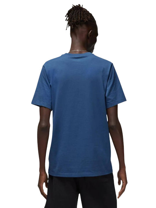 Jordan Jumpman Bărbați T-shirt Sportiv cu Mânecă Scurtă Albastru
