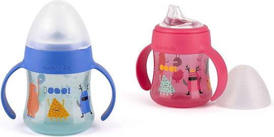 Suavinex Spout For Children's Cup Transparent Non Split Silicone For 4+ Months