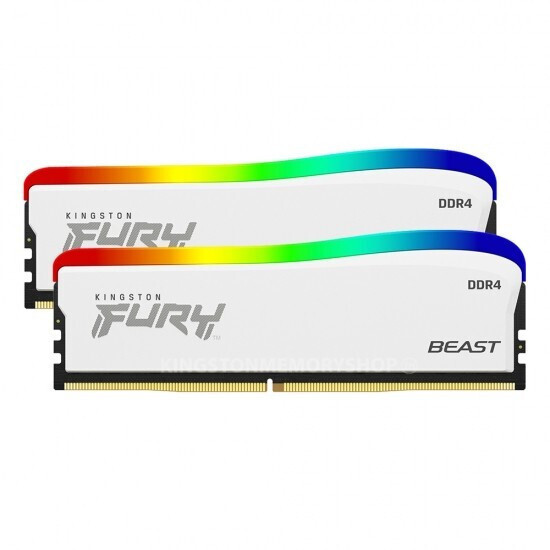 KINGSTON FURY DDR4 3600 16GB(8GB×2枚) Kingston Fury Beast RGB 16GB DDR4 RAM cu 2 module (2x8GB) și