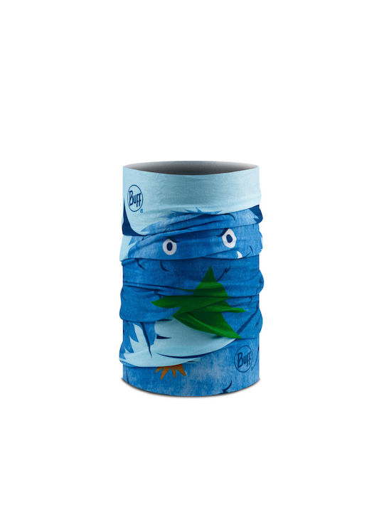 Buff Kids Fabric Neck Gaiter Snow Monster Blue .10.00