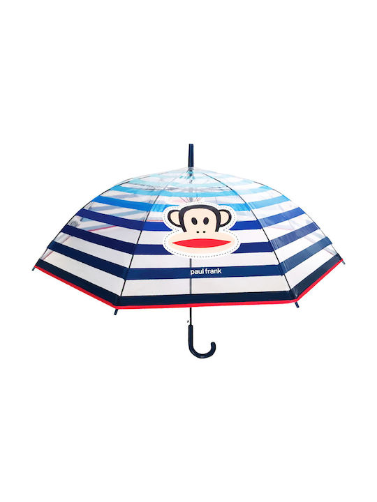Chanos Paul Frank Automat Umbrelă de ploaie cu baston de mers pe jos Transparentă