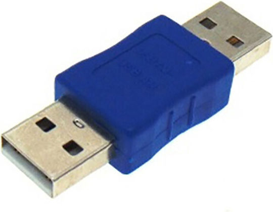 Lancom 04.003.0001 USB-A Male to USB-A Male Converter Blue