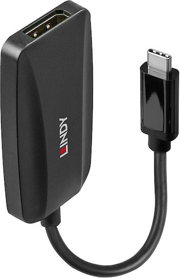 Lindy Konverter USB-C männlich zu DisplayPort weiblich 1Stück 43337