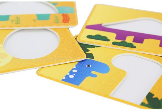 Mieredu Drawing Board Dinosaurs Πίνακας Γράψε - Σβήσε Διπλής Όψης 34.3x29.7εκ.