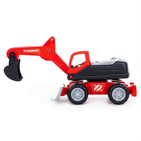Zita Toys Εκσκαφεας Mammoet Αυτοκινητάκι Ride On για 3+ μηνών Κόκκινο