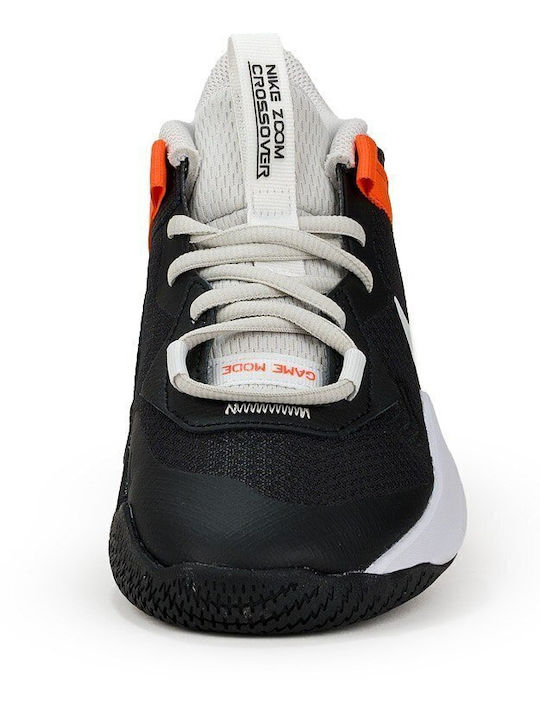 Air Zoom Kinder Sportschuhe Basketball mit Schnürsenkeln Schwarz