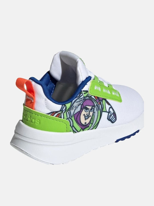 Racer TR21 Buzz Αθλητικά Παιδικά Παπούτσια Running με Κορδόνια Cloud White / Semi Solar Green