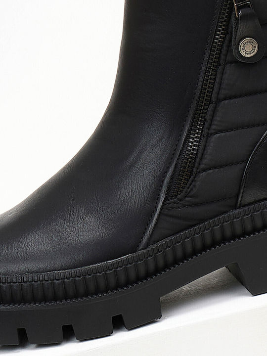 Ghete Dama Ankle Boots Negru