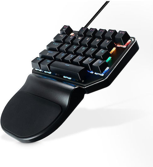 MediaRange MR GS100 Gaming KeyPad mit Benutzerdefiniert Schaltern und RGB-Beleuchtung (Englisch UK)
