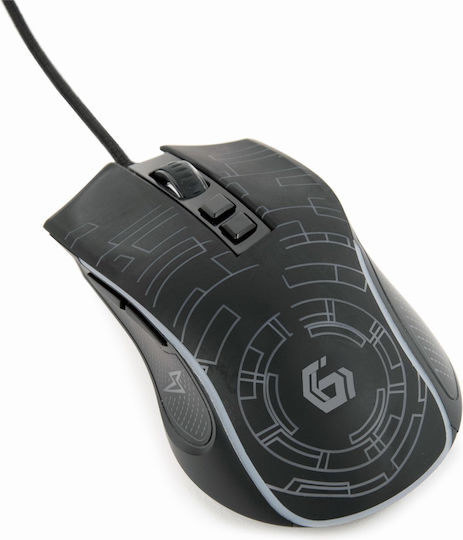 Gembird MUSG-RGB-01 Gaming Mouse 3600 DPI Negru