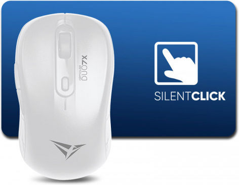 Alcatroz Duo 7X Безжичен Bluetooth Мишка Бял