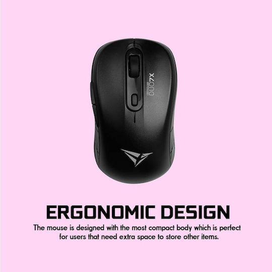 Alcatroz Duo 7X Wireless Bluetooth Mouse Negru