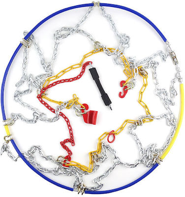 AMiO KN 120 Αντιολισθητικές Αλυσίδες με Πάχος 12mm για Επιβατικό Αυτοκίνητο 2τμχ