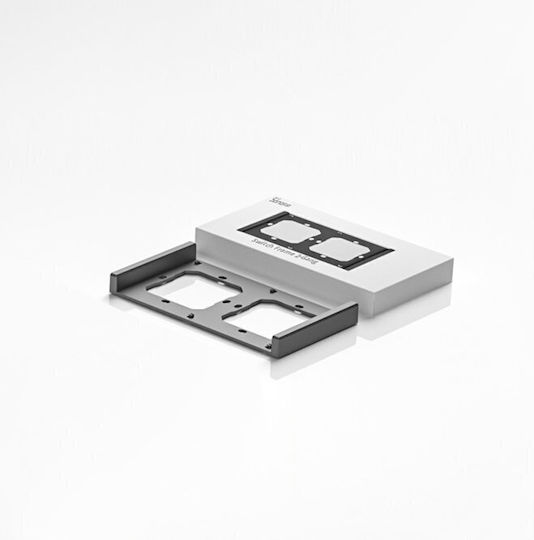 Sonoff M5 Рамка на ключ 2 Места в Черен Цвят