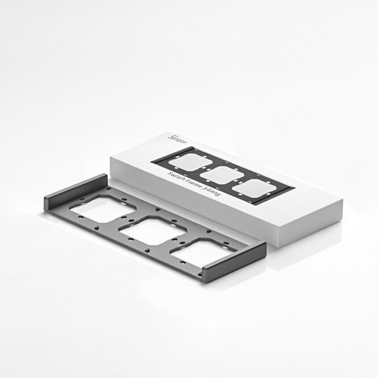 Sonoff M5 Switch Frame 4 Positions in Black Color