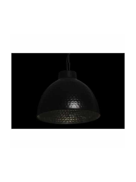 DKD Home Decor Lustră O singură lumină pentru Soclu E27 Negru